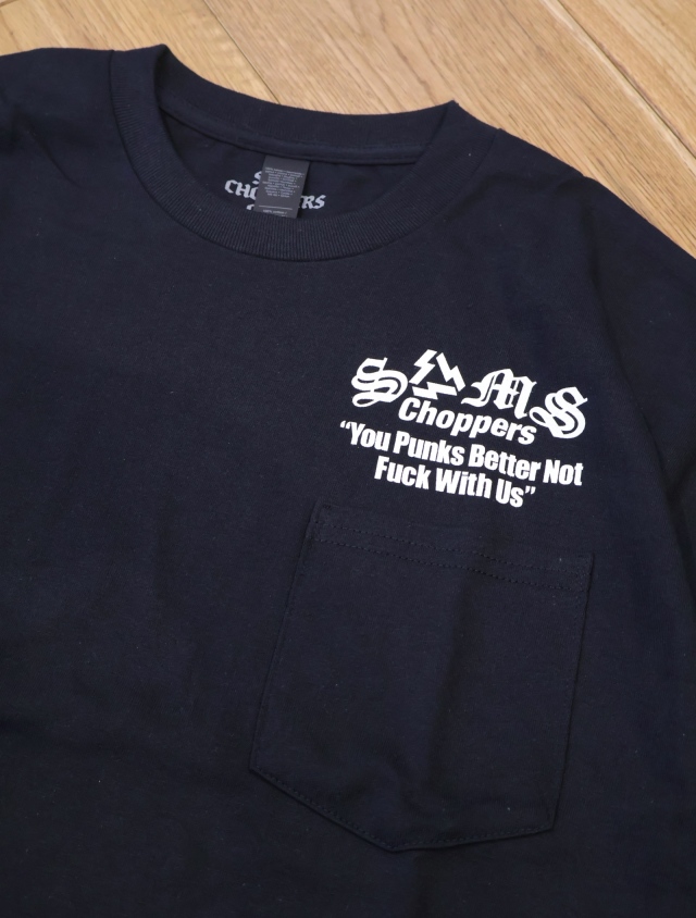 SAMS MOTORCYCLE 「SAMS FWU POCKET TEE」 プリントポケットティーシャツ