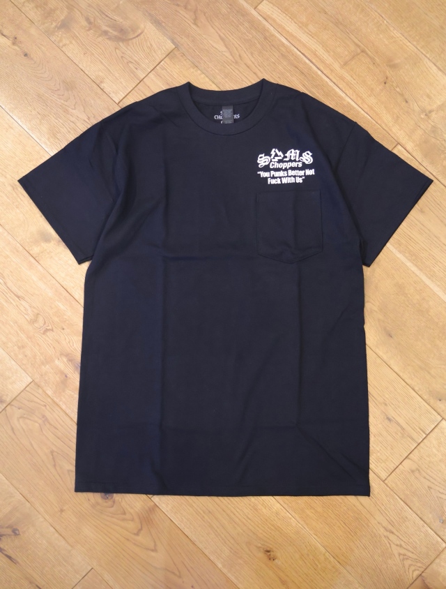 SAMS MOTORCYCLE 「SAMS FWU POCKET TEE」 プリントポケットティーシャツ