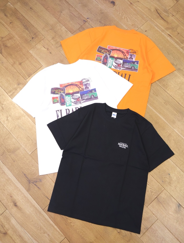 RADIALL 　「HOOD CITY - CREW NECK T-SHIRT S/S」　プリントティーシャツ