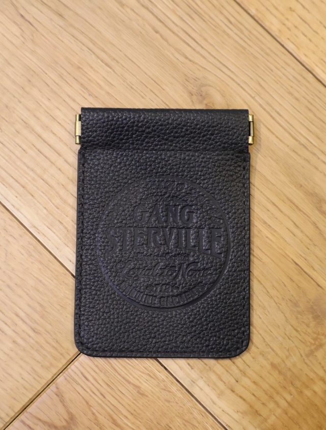 GANGSTERVILLE 　　 「CIRCLE SIG - LEATHER MULTI CASE」　　レザーマルチケース