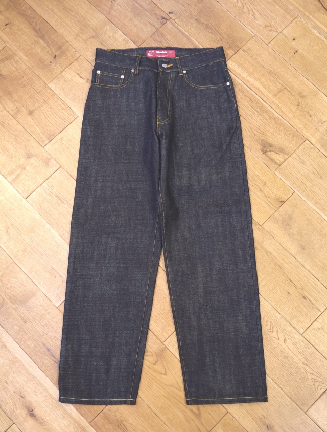 Hide and Seek　「L.D.B.(25aw)」　ルーズフィット リジットデニムパンツ