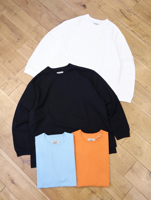 CALEE 　 「LIGHT CT L/S CS」    スリットカットソー
