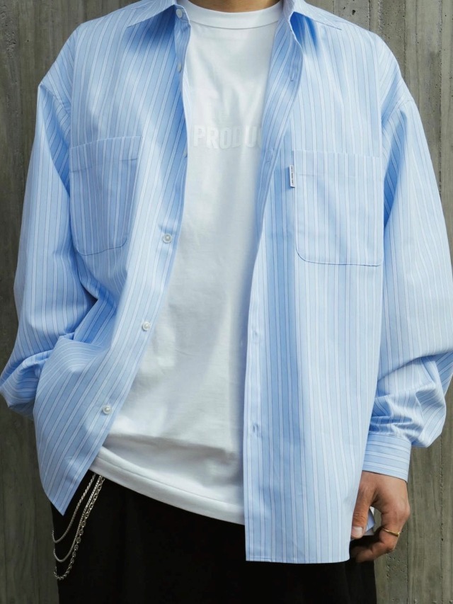 COOTIE 「Stripe Broad L/S Shirt」 ストライプ シャツ