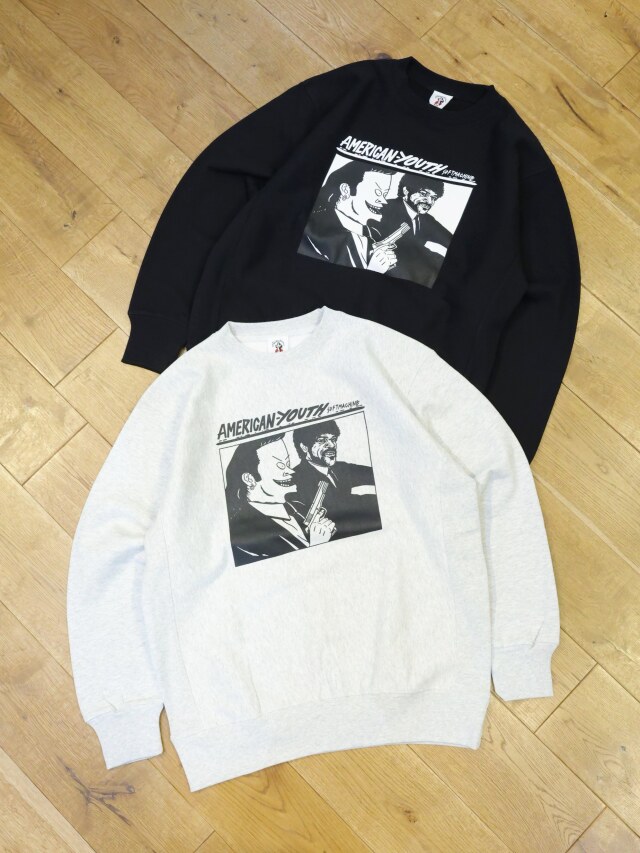 SOFTMACHINE　　「HUSH HUSH SWEAT」　クルーネックスウェット