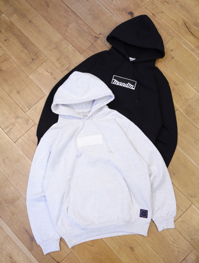 【 11月26日 発売！】M&M CUSTOM PERFORMANCE  　「Logo Heavy Hoodie」　ヘビーオンス スウェットフーディー