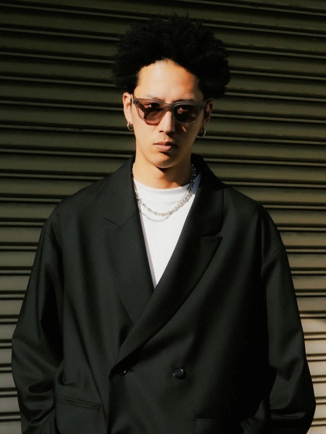 COOTIE 「T/W Saxony Double Breasted Jacket」 ダブルブレスト ジャケット