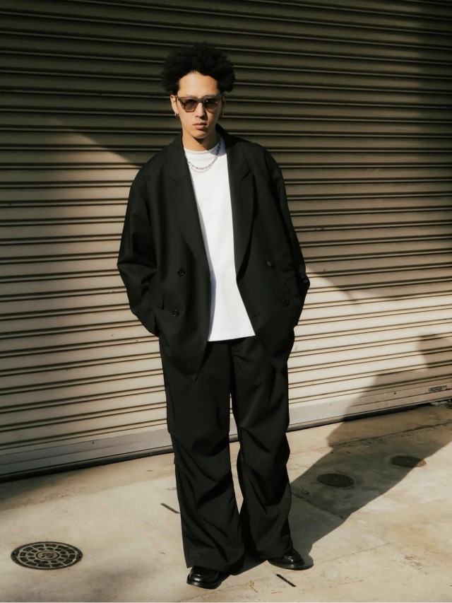 COOTIE 「T/W Saxony Double Breasted Jacket」 ダブルブレスト ジャケット