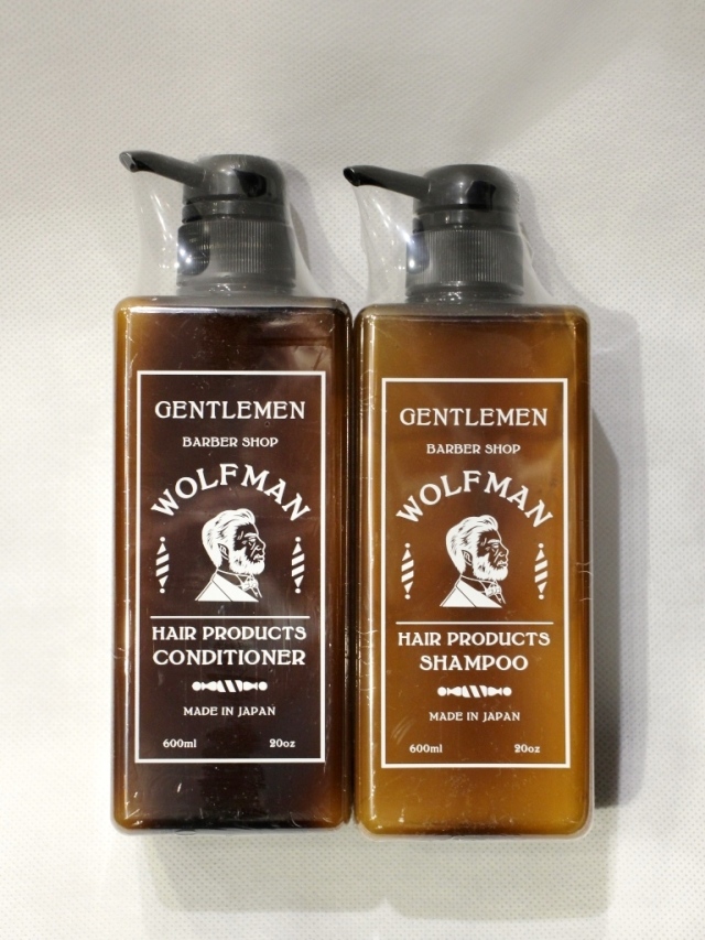 GLAD HAND　 「WOLFMAN - SHAMPOO ＆ CONDITIONER」 　シャンプー＆コンディショナー