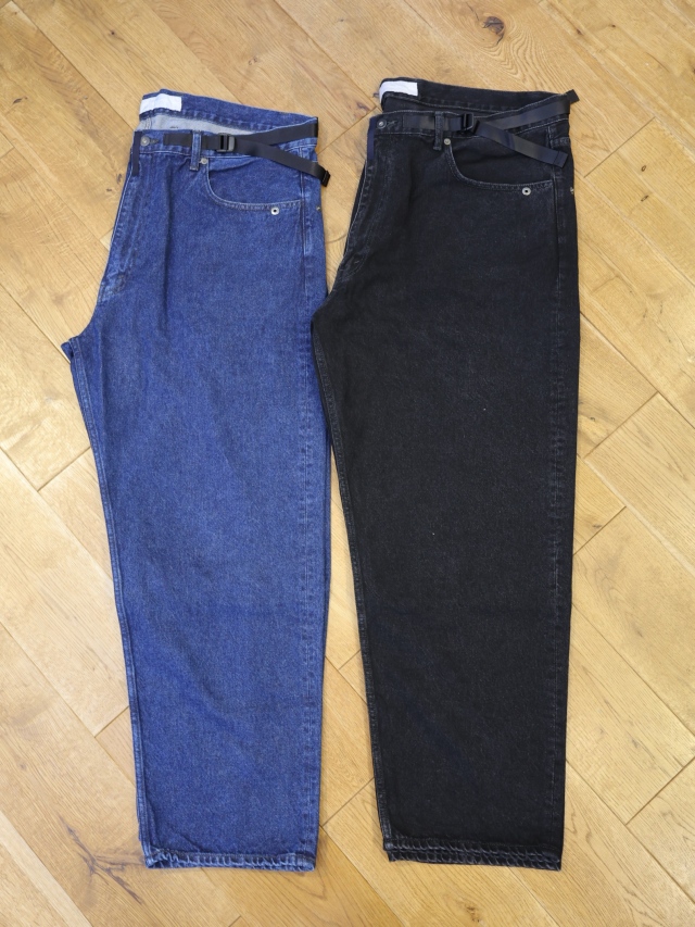 POLIQUANT　「THE DEFORMED ADJUSTABLE WIDE DENIM PANTS」　アジャスタブル ワイドデニムパンツ