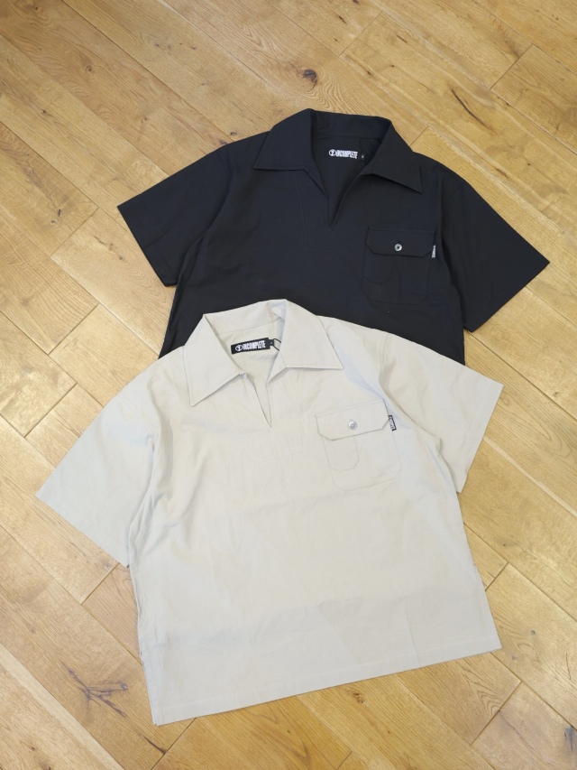 INCOMPLETE TOKYO 　「Skipper shirts」　スキッパーシャツ