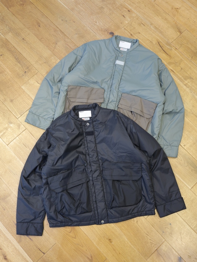 POLIQUANT　「THE DEFORMED LIGHT PUFFY JACKET THINSULATE®」　ナイロン ライトパフジャケット