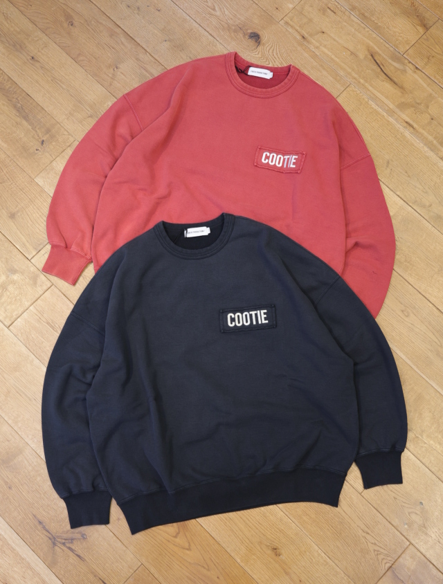 COOTIE　「AD Processing Sweat Crew」　スウェットクルーネック