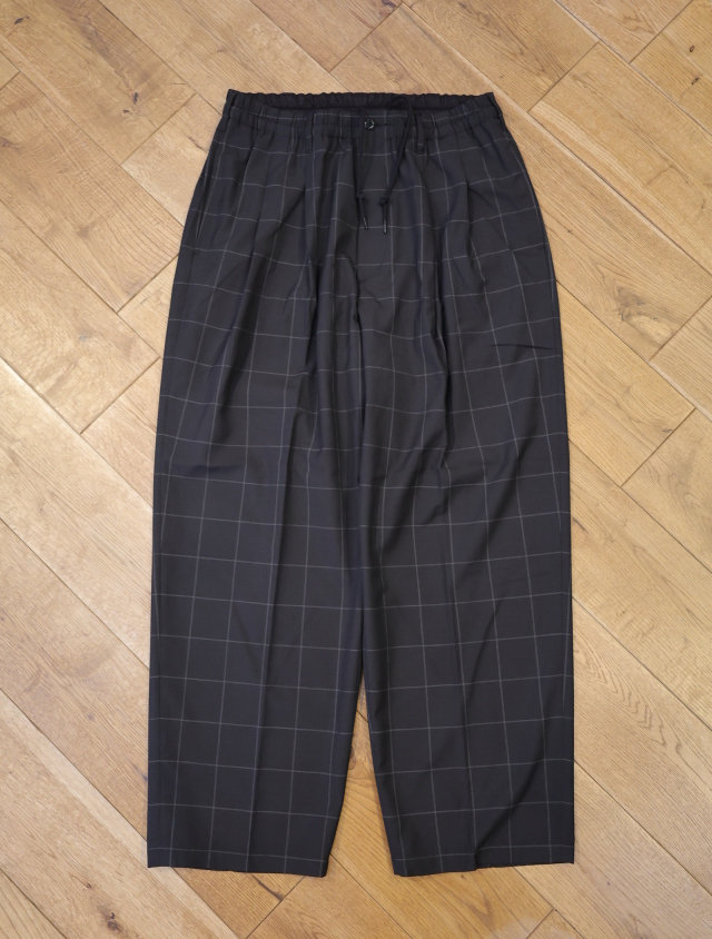 COOTIE　「T/W 2 Tuck Easy Pants <CHECK>」　2タック イージーパンツ