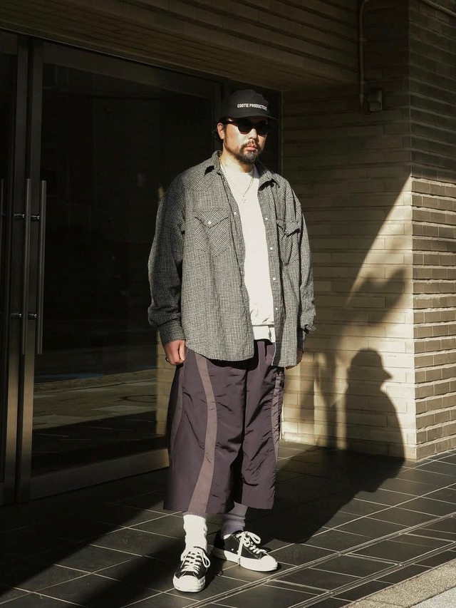 COOTIE 「Dobby Gingham Check L/S Western Shirt」 ドビーギンガム