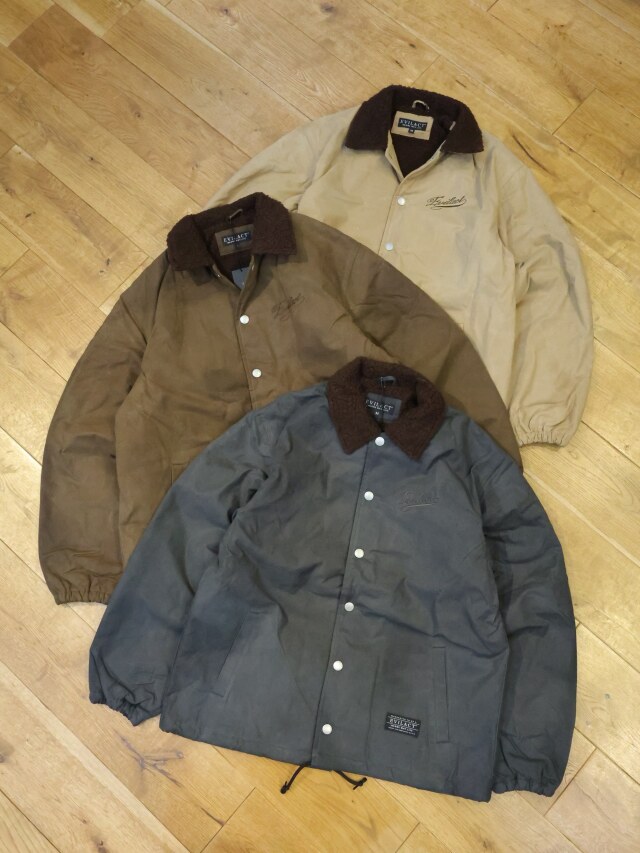 EVILACT 　　「OILED WORK JACKET」　オイルドキャンバス ワークジャケット