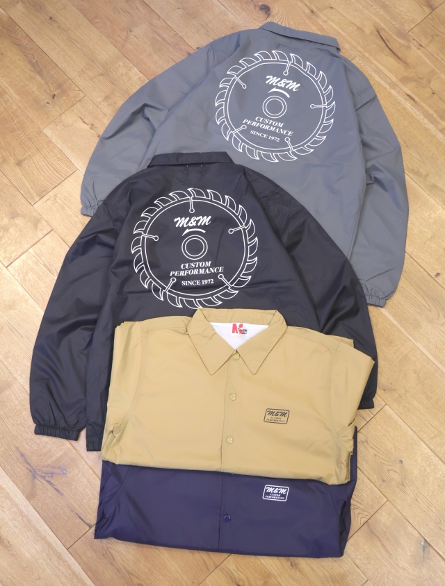 M&M CUSTOM PERFORMANCE 「Coach Jacket」 ナイロン コーチ