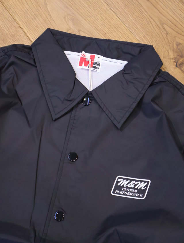 M&M custom performanceコーチナイロンジャケット M&M CUSTOM PERFORMANCE - LOOPHOLE 20th ANNIVERSARY PRINT
