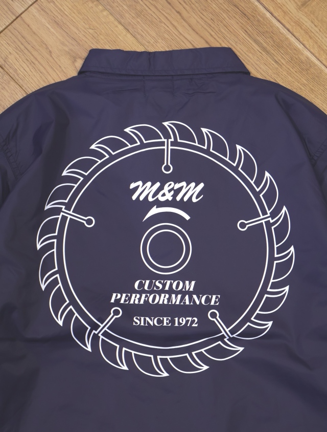 M&M CUSTOM PERFORMANCE 「Coach Jacket」 ナイロン コーチジャケット