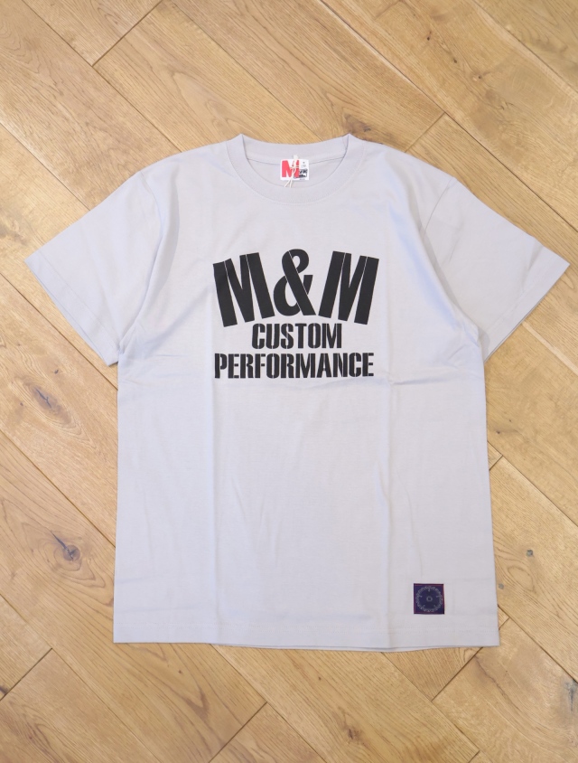 M&M CUSTOM PERFORMANCE 「Stencil Logo Tee」 プリントティーシャツ