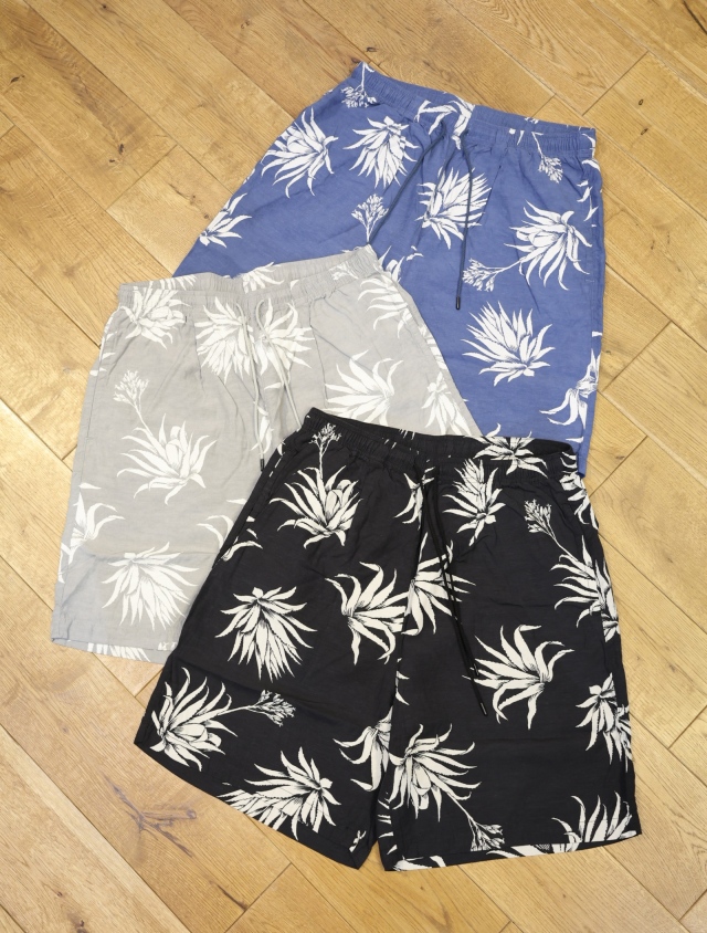 RADIALL　　「AGAVE - STRAIGHT FIT EASY SHORTS」　テンセルレーヨン イージーショーツ