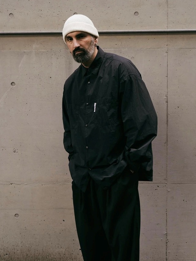 COOTIE 「Garment Dyed Nylon L/S Shirt」 ナイロンシャツ