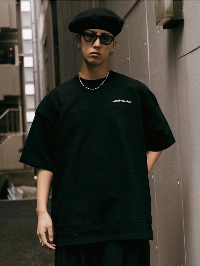 COOTIE 「Plaited Jersey Paneling Border S/S Tee」 パネルボーダー