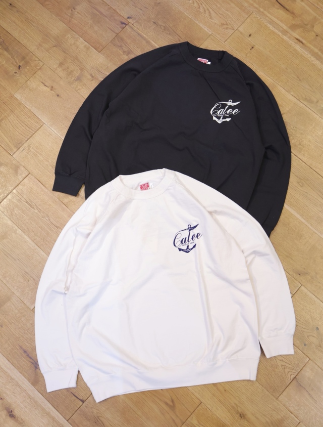 CALEE　　「VINTAGE REPRODUCT RAGLAN L/S RIB TEE」　　ラグランスリーブカットソー