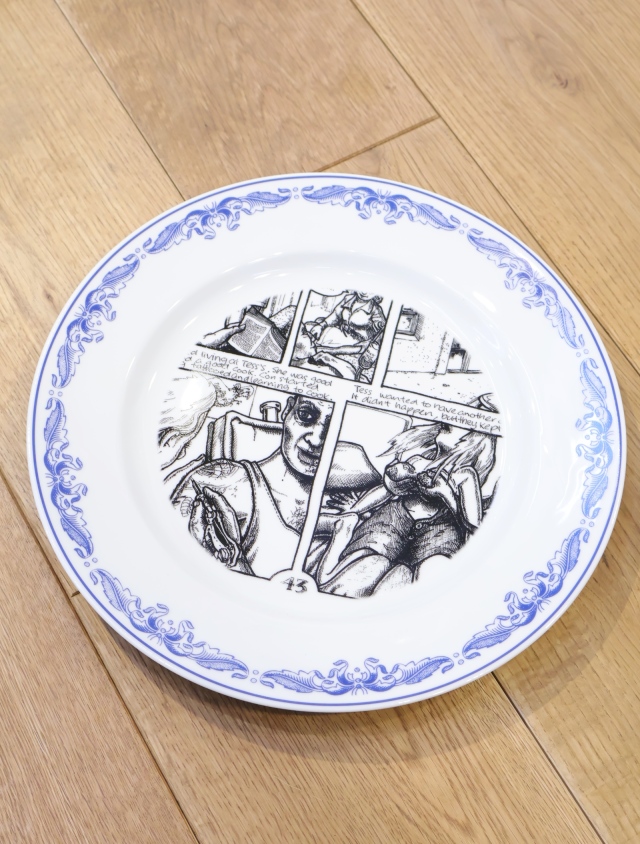 Black Weirdos 　「Steve Smith Dish」　プレート