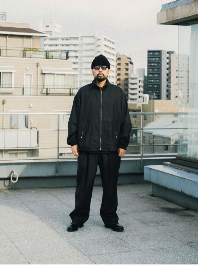 COOTIE 「T/W Gabardine Stand Collar Zip Up Jacket」 スタンドカラー  