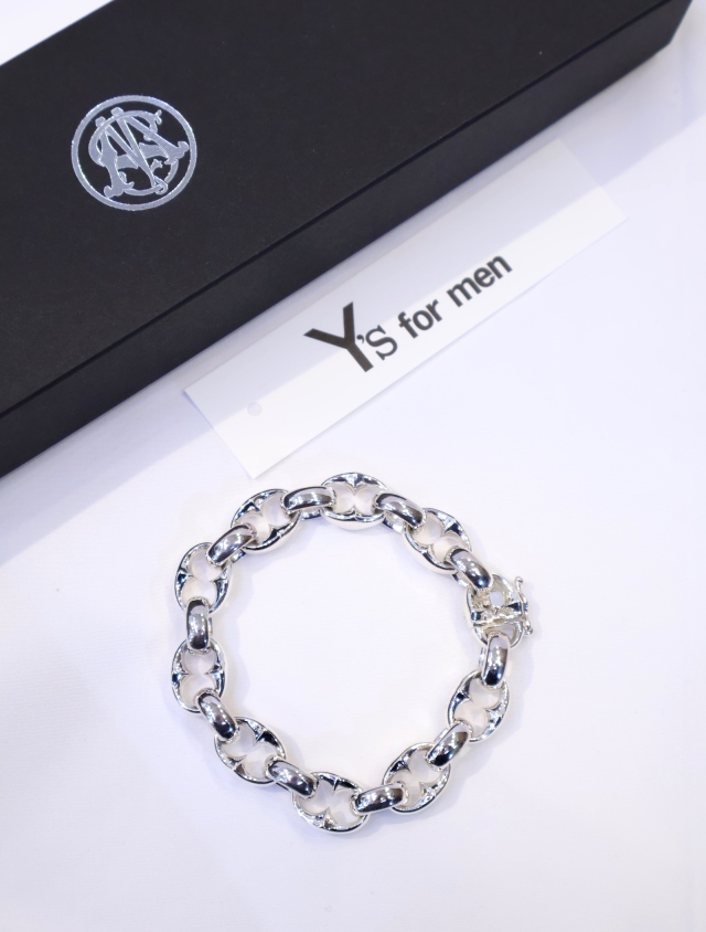 MASSES × Y's for men　「SILVER925 BRACELET」　　SILVER925製 ブレスレット