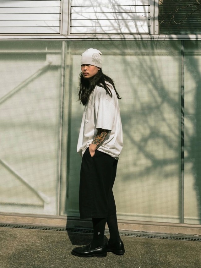 COOTIE 「C/Li Canvas 2 Tuck Short Trousers」 2タック イージーショーツ