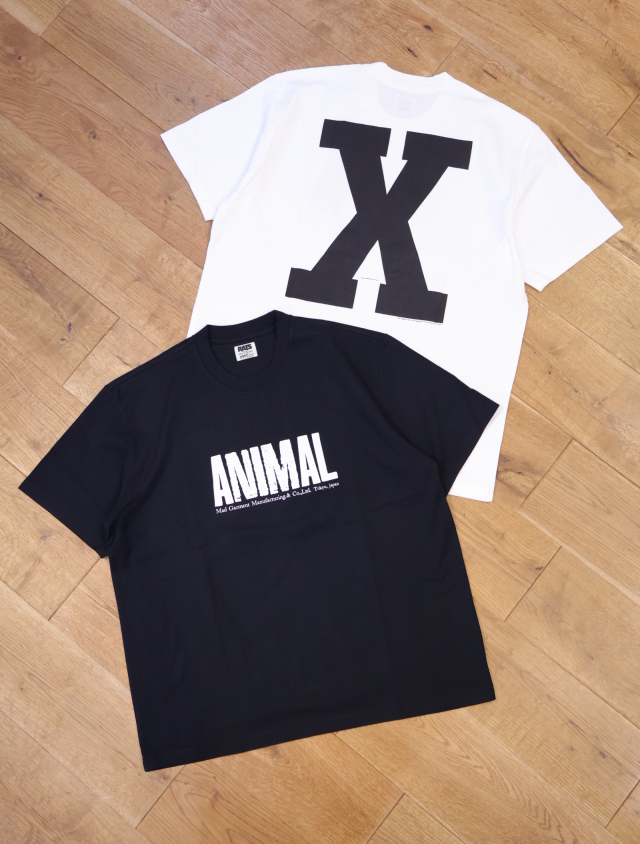 RATS　　「ANIMAL X TEE」　　プリントティーシャツ