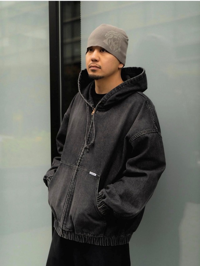 COOTIE 「12.5oz Denim Zip Up Hooded Jacket ＜Aging Fade＞」 デニム