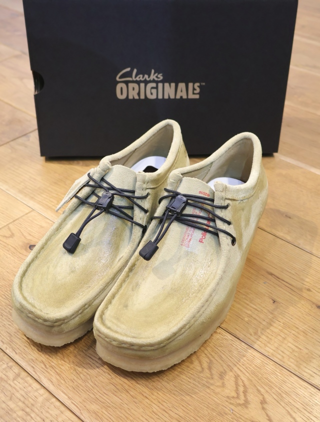 Clarks × POLIQUANT　「THE WALLABEE 'BEAUTIFICATION OVER TIME'」　 クラークス ワラビー
