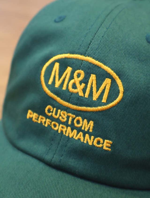 M&M エムアンドエム キャップ 美品 M&M CUSTOM PERFORMANCE 'PRINT MESH CAP'メッシュキャップ 赤