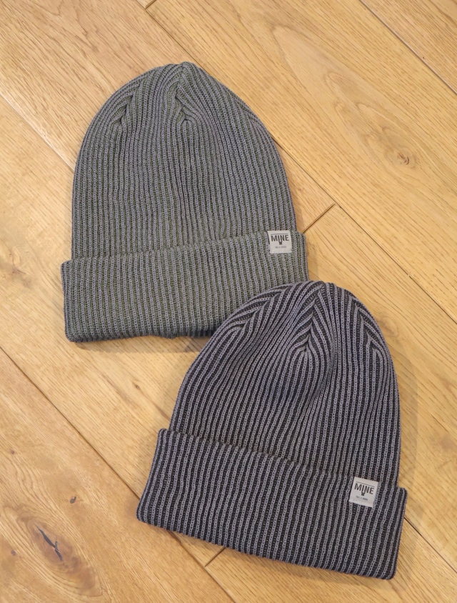 MINE 　「2way Paper Beanie」　2WAY ビーニー
