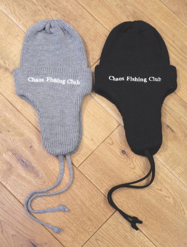 Chaos Fishing Club　「Logo Dog Ear Cap」　ドッグイヤーニットキャップ