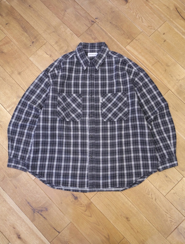 COOTIE 　「AD Processing Heavy Flannel Check L/S Shirt」　ヘビーフランネルシャツ