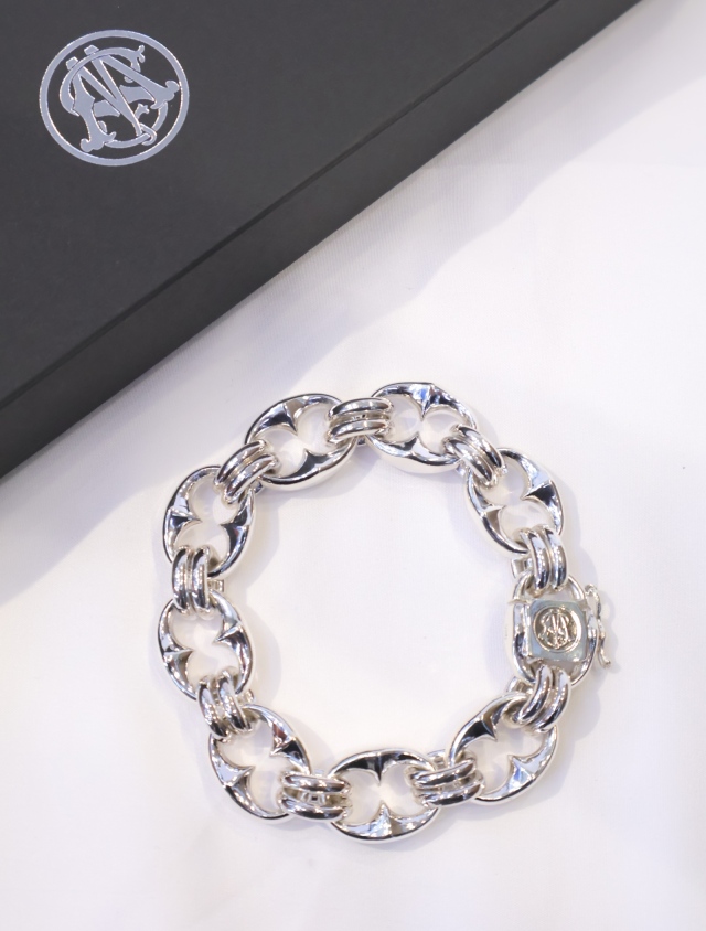 MASSES　「OVAL BRACELET」　　SILVER925製 ブレスレット