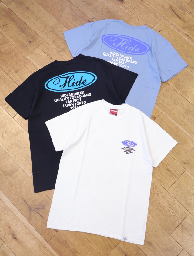 Hide and Seek　「Circle Logo S/S Tee」　プリントティーシャツ