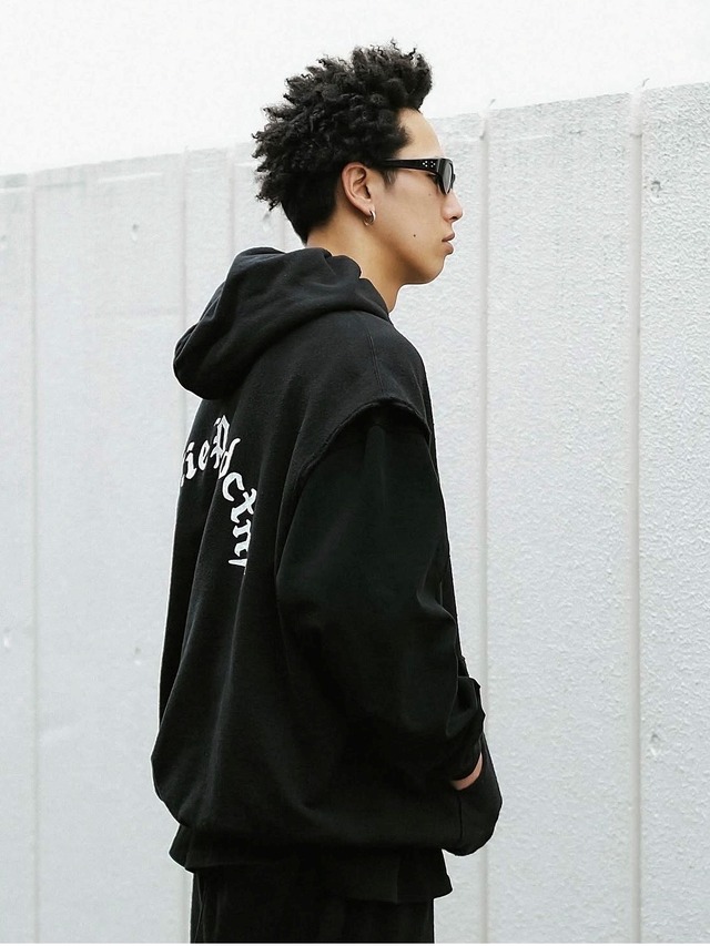 COOTIE 「Venice Sweat Cut-Off Sleeve Hoodie」 カットオフスリーブ