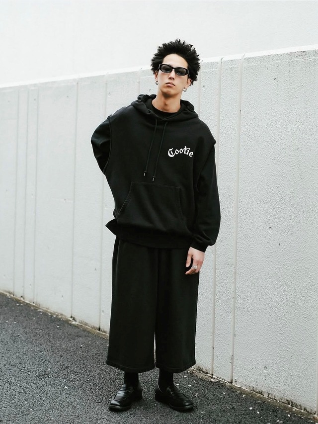 パンツ COOTIE SWEAT SHIN CUT WIDE EASY PANTS COOTIE 「Venice Sweat Shin Cut Wide Easy Pants」 シンカット