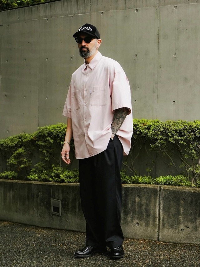 COOTIE 「Stripe Broad S/S Shirt」 ストライプ ブロードシャツ