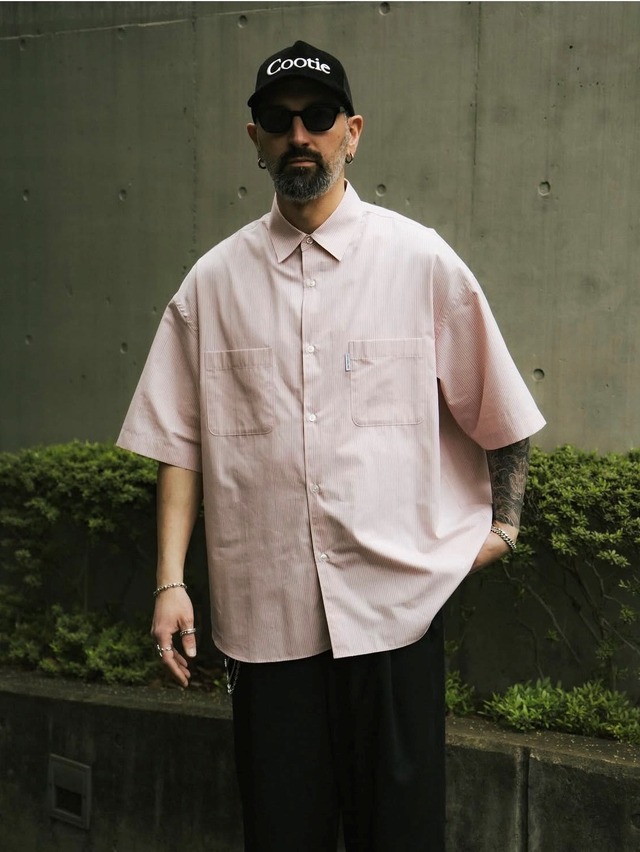 COOTIE 「Stripe Broad S/S Shirt」 ストライプ ブロードシャツ