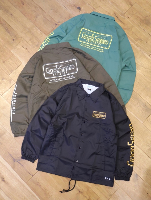 GOODSPEED equipment 　　「OL Coach Jacket」　ナイロン コーチジャケット