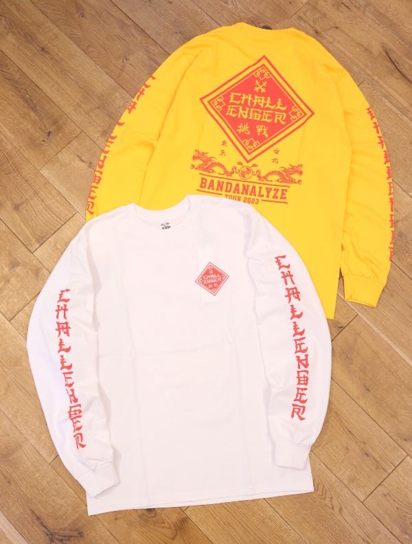 CHALLENGER 「BD 2023 TOUR L/S TEE」 プリント ロンティー