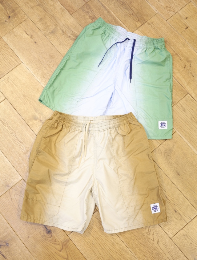MASSES　「GRADATION SHORTS」　T/Cツイル イージーショーツ