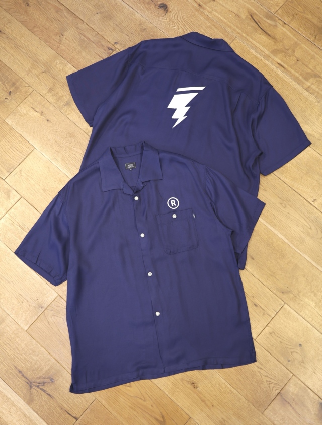 RATS　「BOWLING SHIRT BOLT」　レーヨン ボーリングシャツ