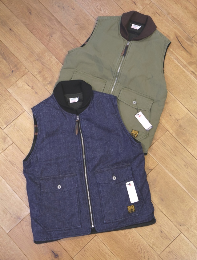 TROPHY CLOTHING 「Storm Vest」 パデットワークベスト MASH UP