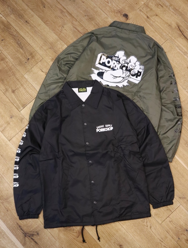 PORKCHOP GARAGE SUPPLY 「CRUSHER COACH JKT」 コーチジャケット